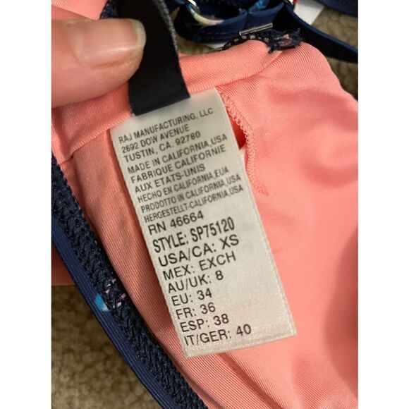 Splendid Take Wing Tie Front Hltr Size XS - Picture 6 of 8